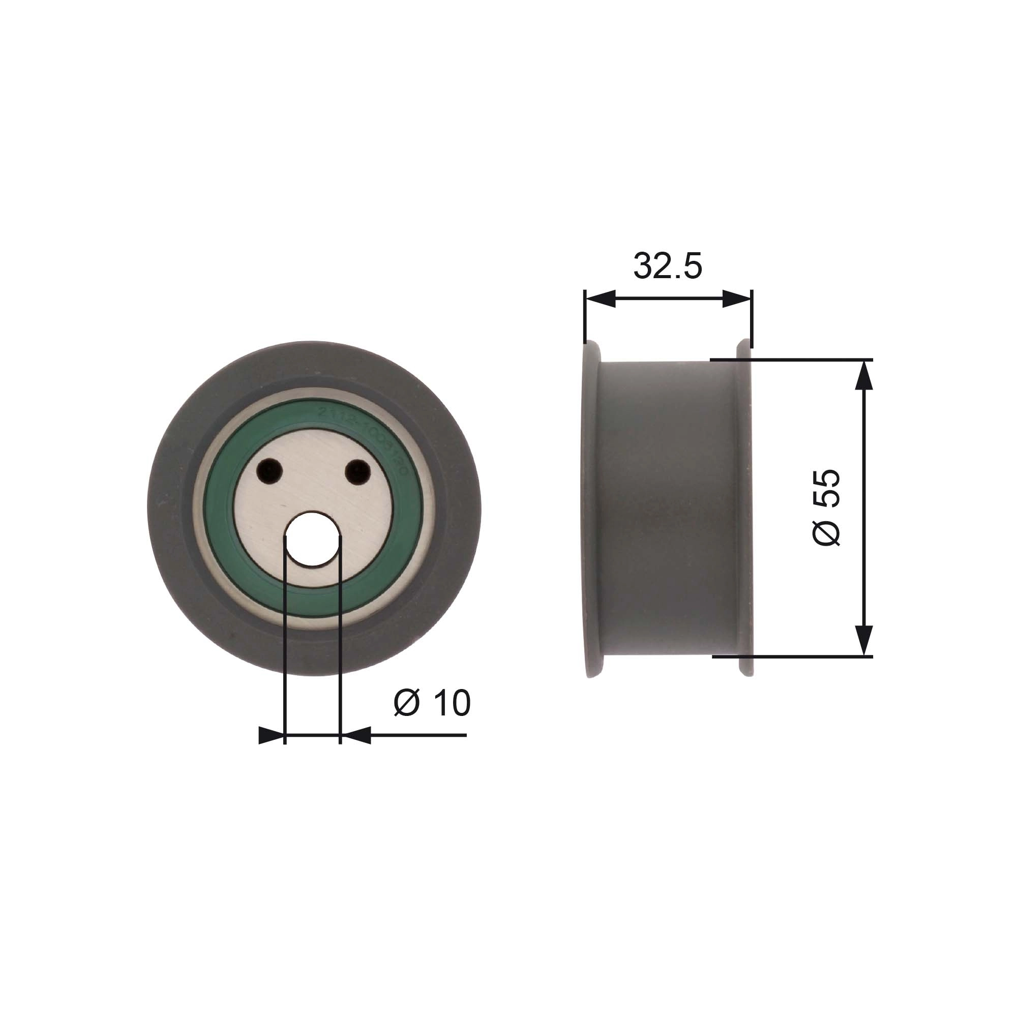 Tensioner Pulley, timing belt
