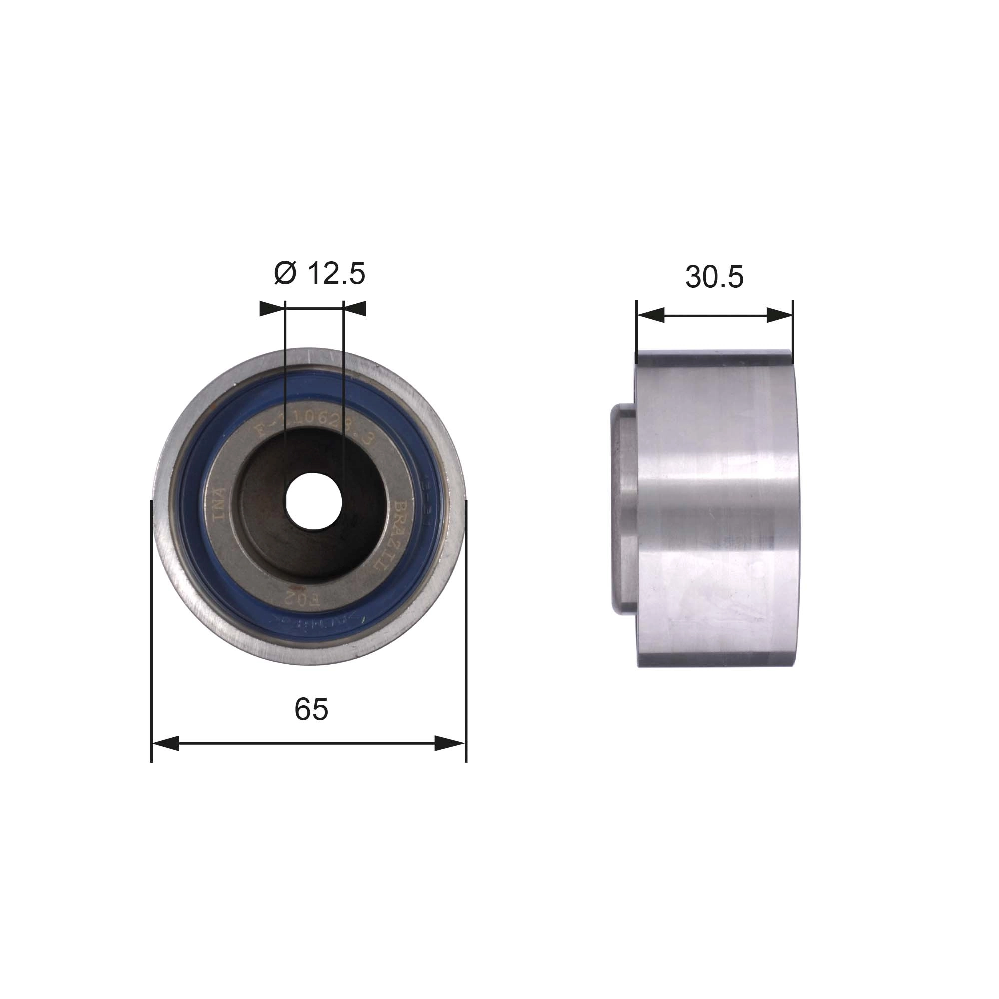 Deflection Pulley/Guide Pulley, timing belt