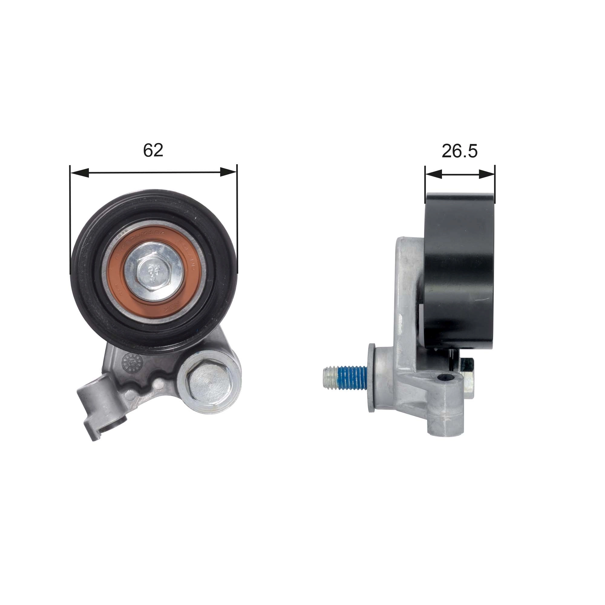 Tensioner Pulley, timing belt