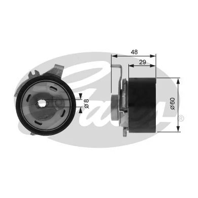Tensioner Pulley, timing belt