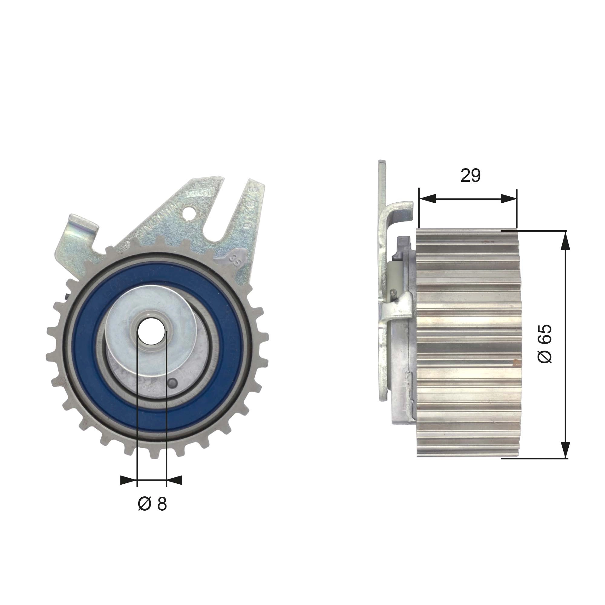 Tensioner Pulley, timing belt
