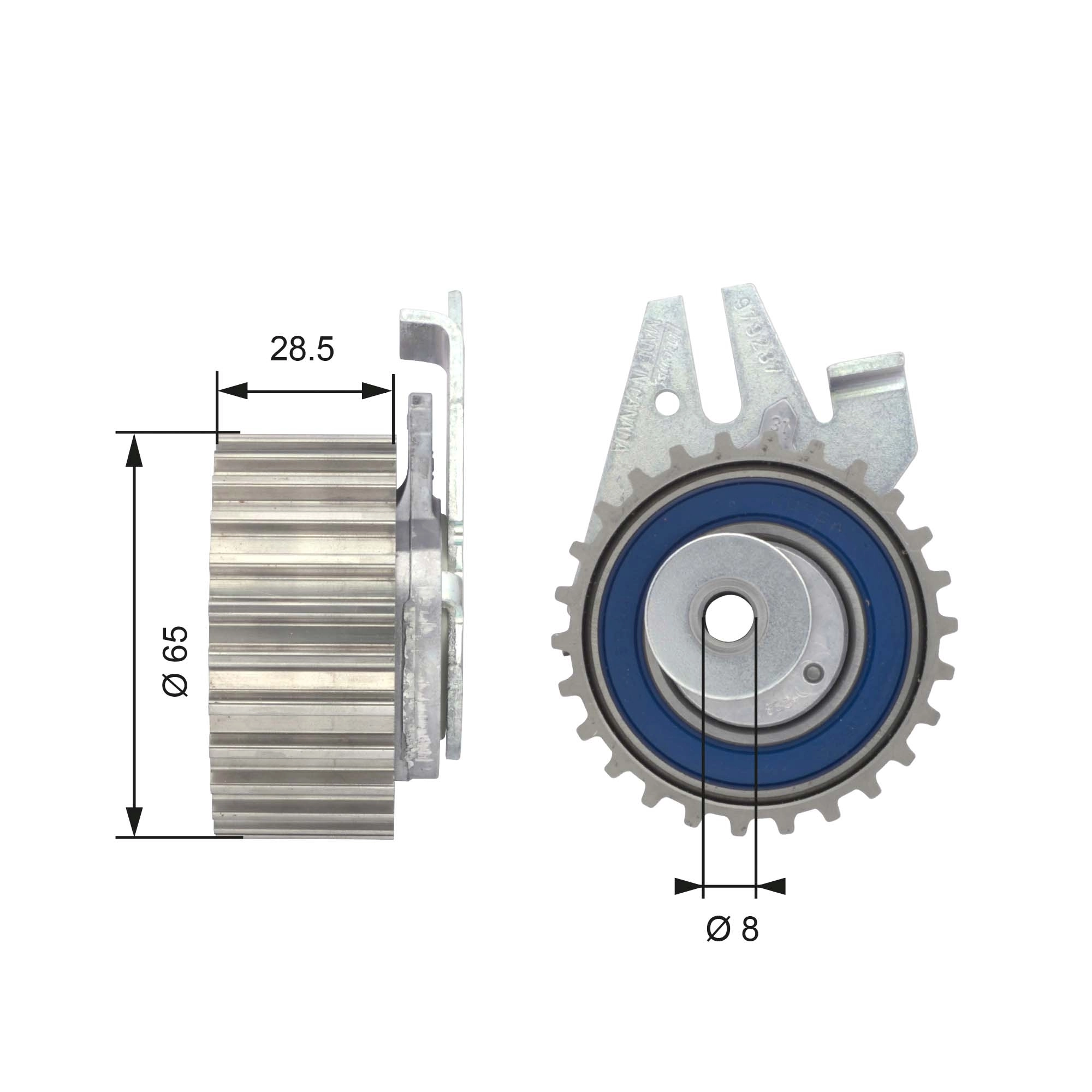 Tensioner Pulley, timing belt