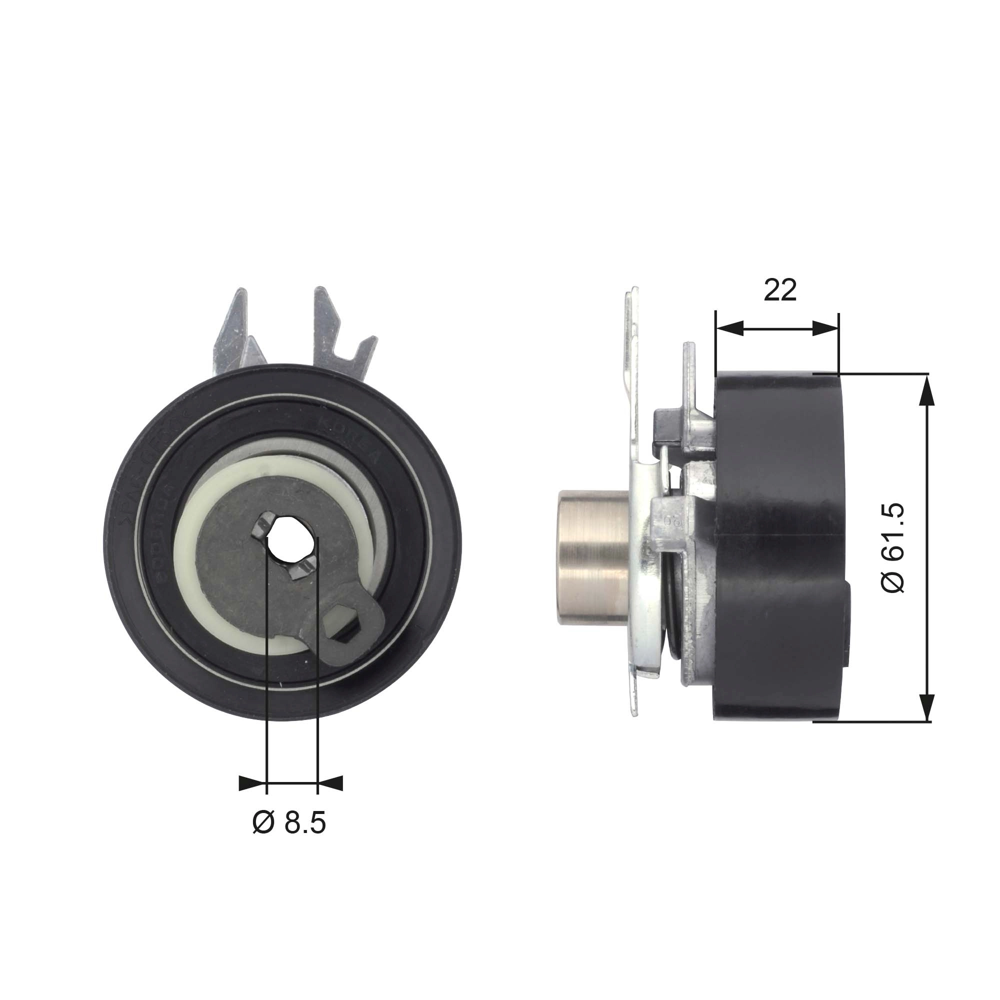 Tensioner Pulley, timing belt