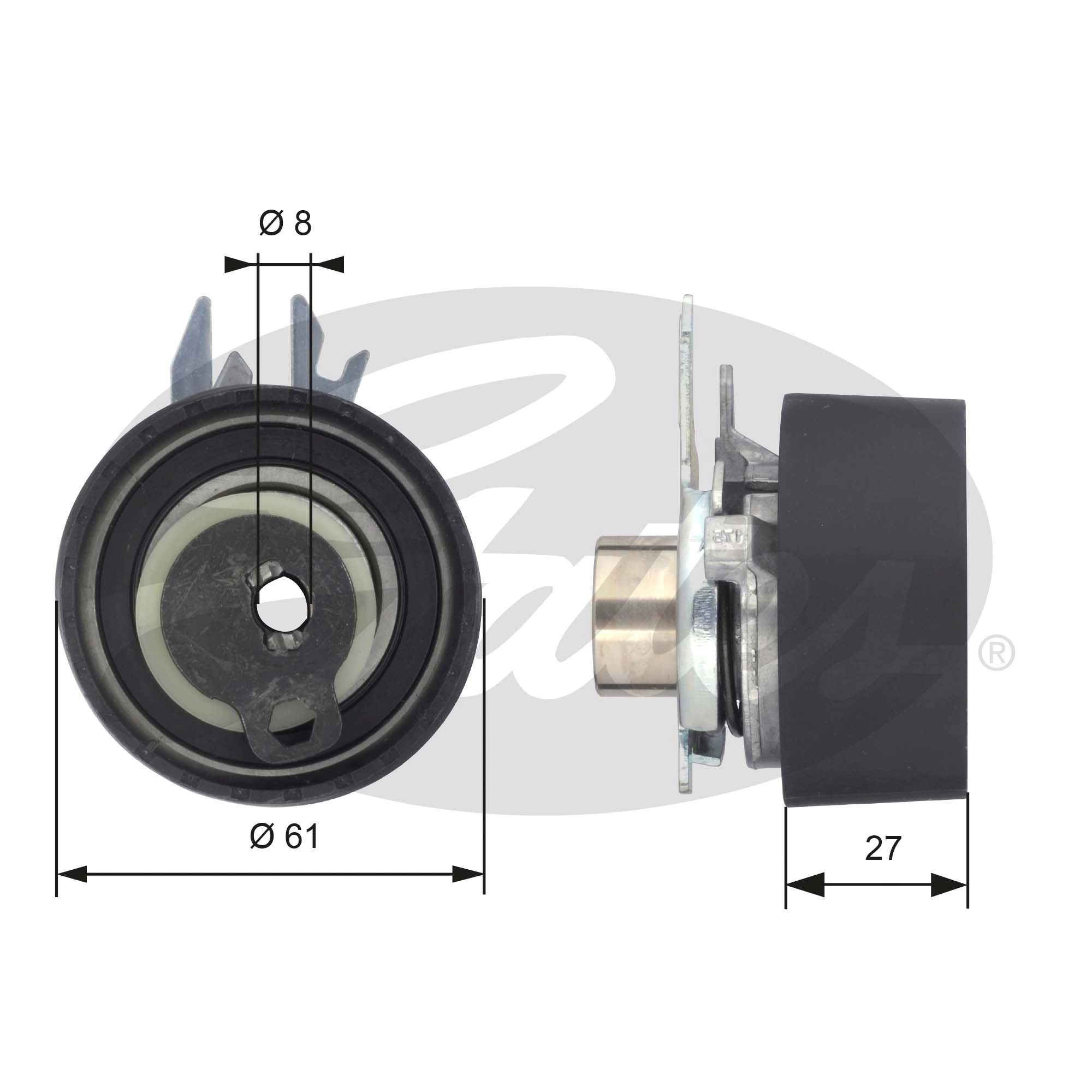 Tensioner Pulley, timing belt