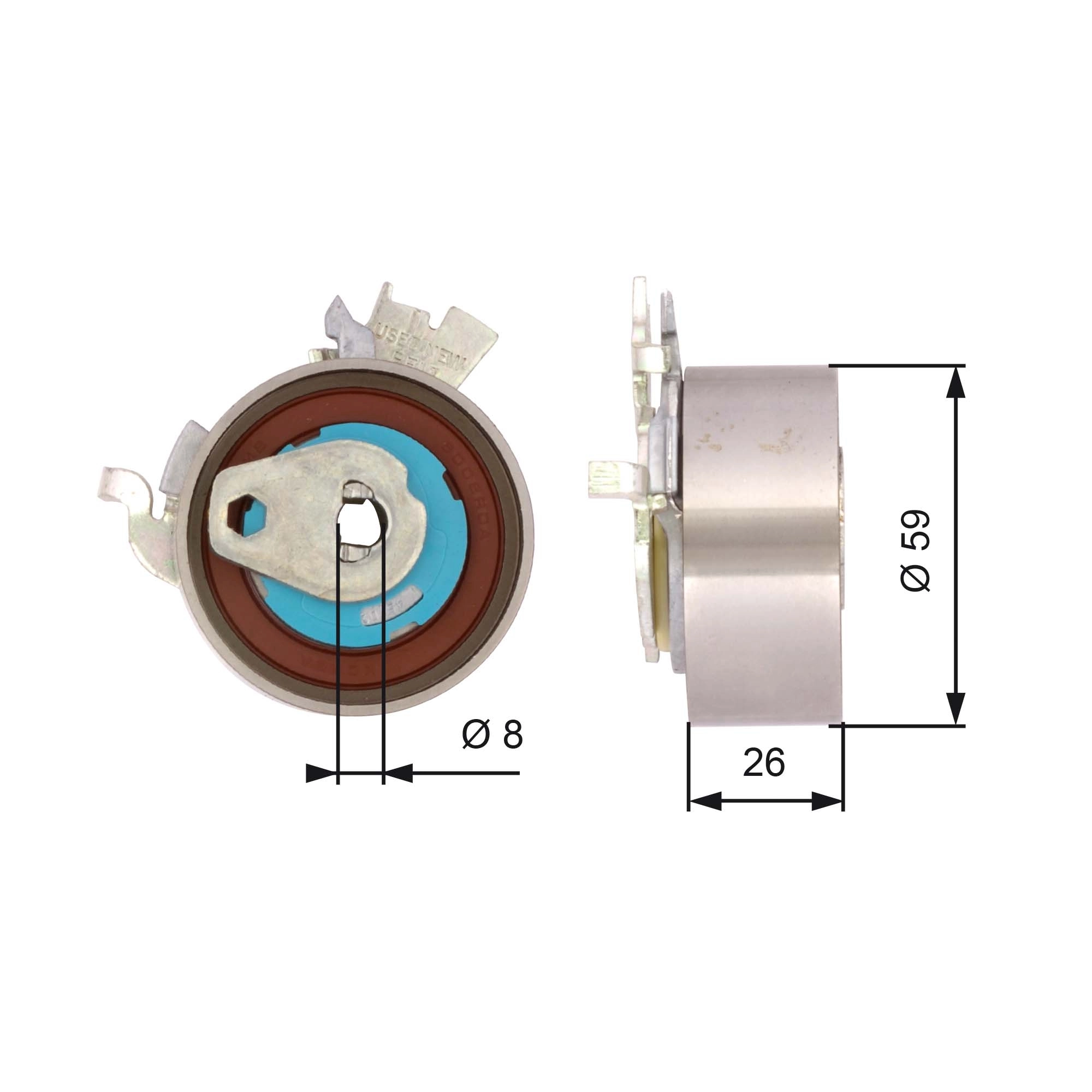 Tensioner Pulley, timing belt