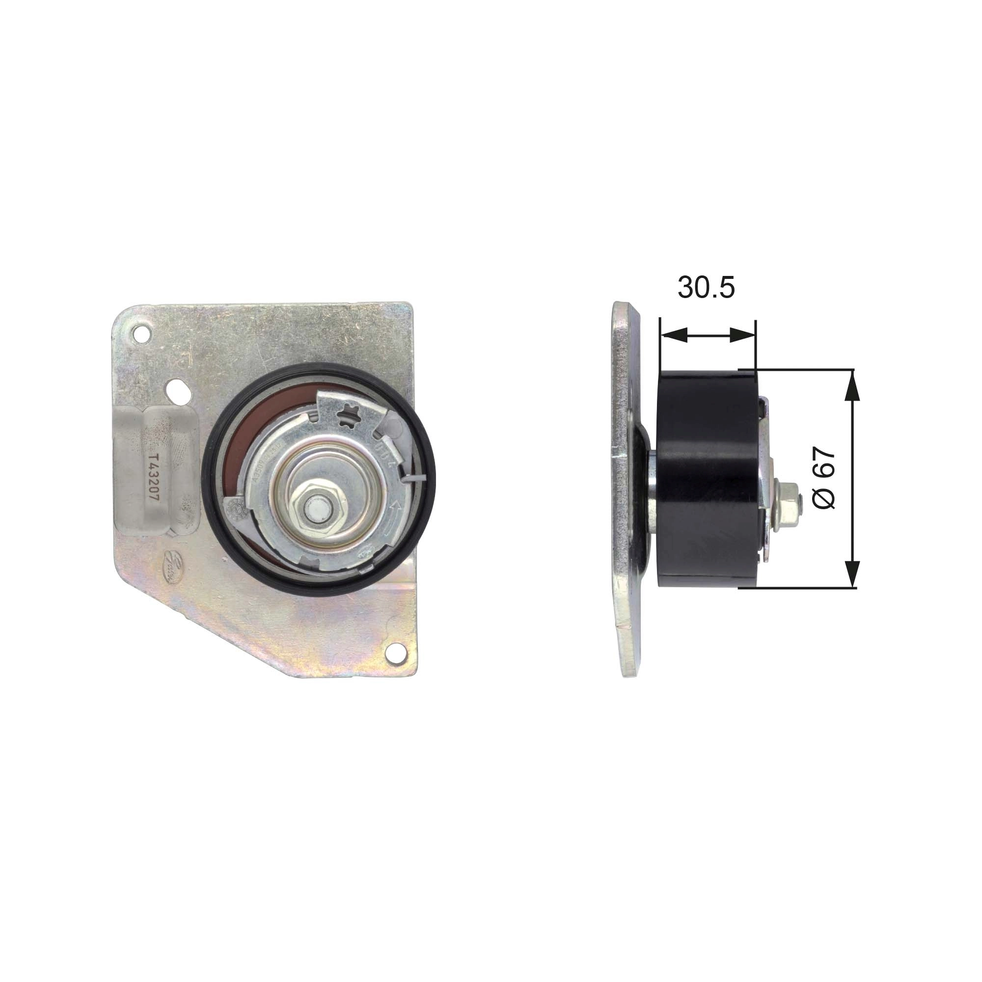 Tensioner Pulley, timing belt
