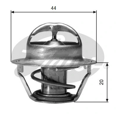 Thermostat, coolant
