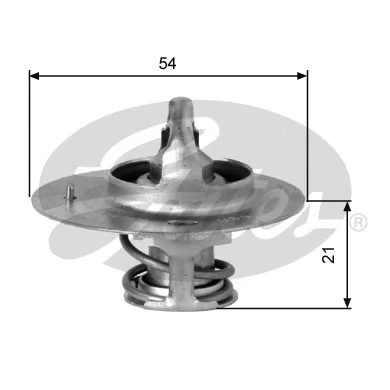 Thermostat, coolant