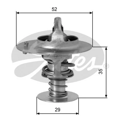 Thermostat, coolant