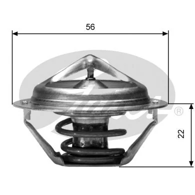 Thermostat, coolant