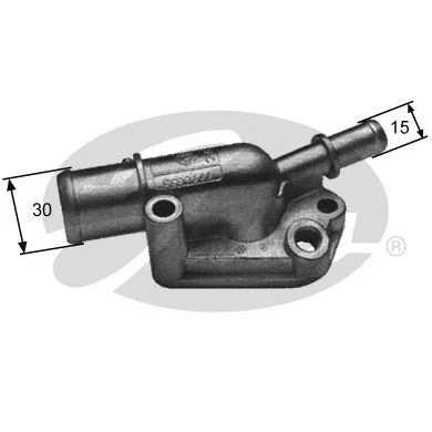 Thermostat, coolant