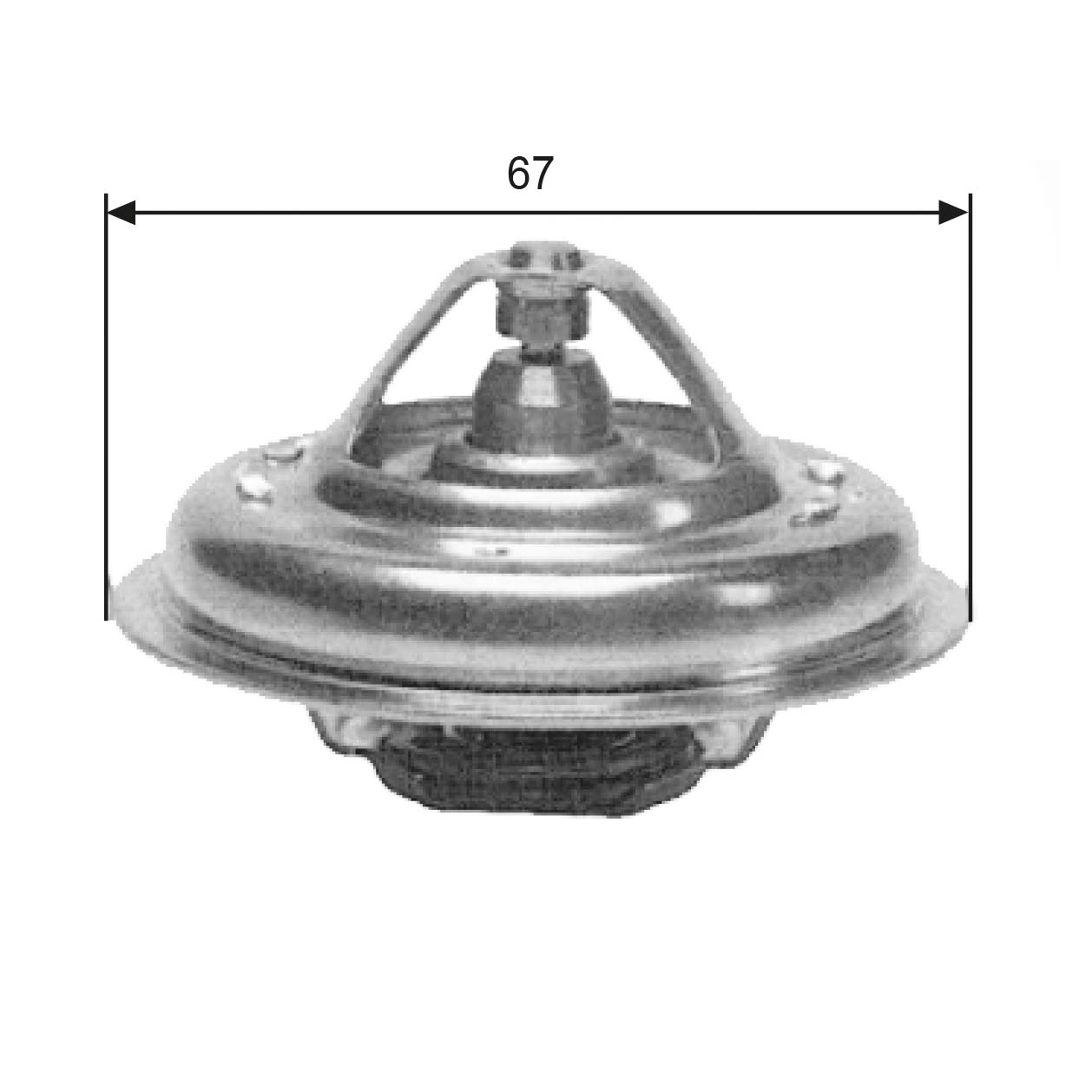 Thermostat, coolant