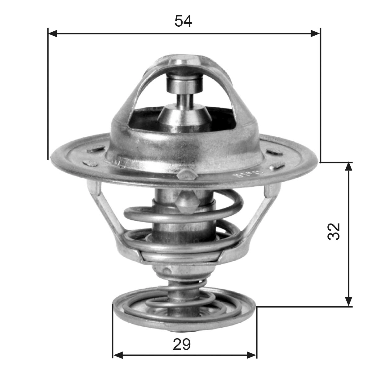 Thermostat, coolant
