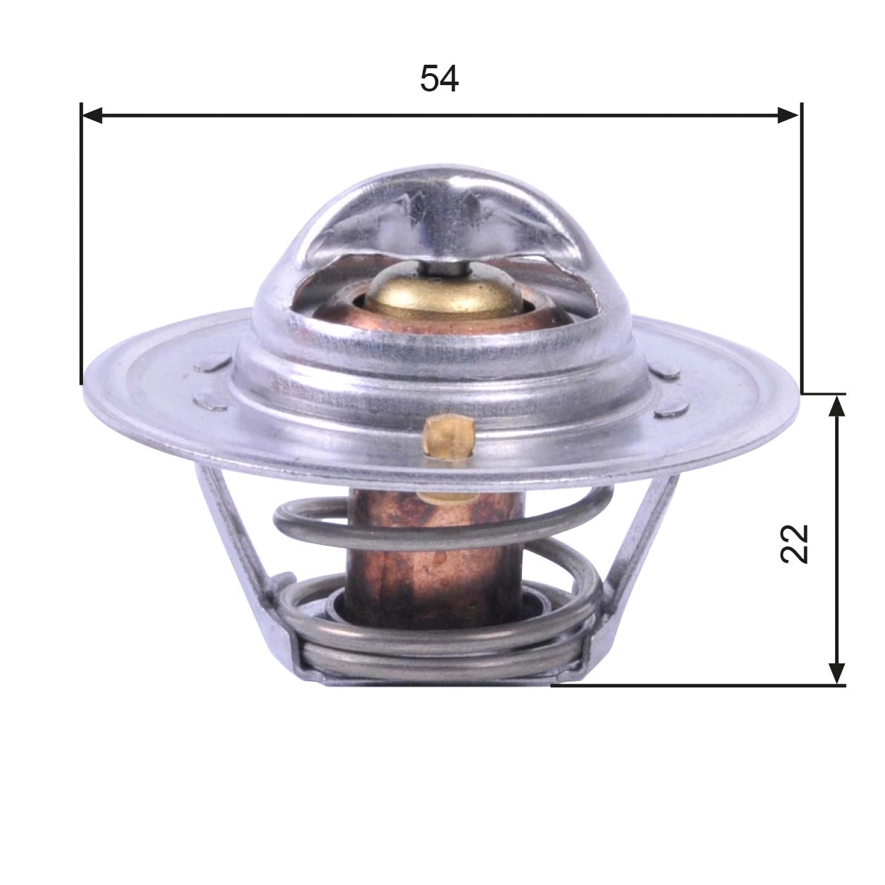 Thermostat, coolant
