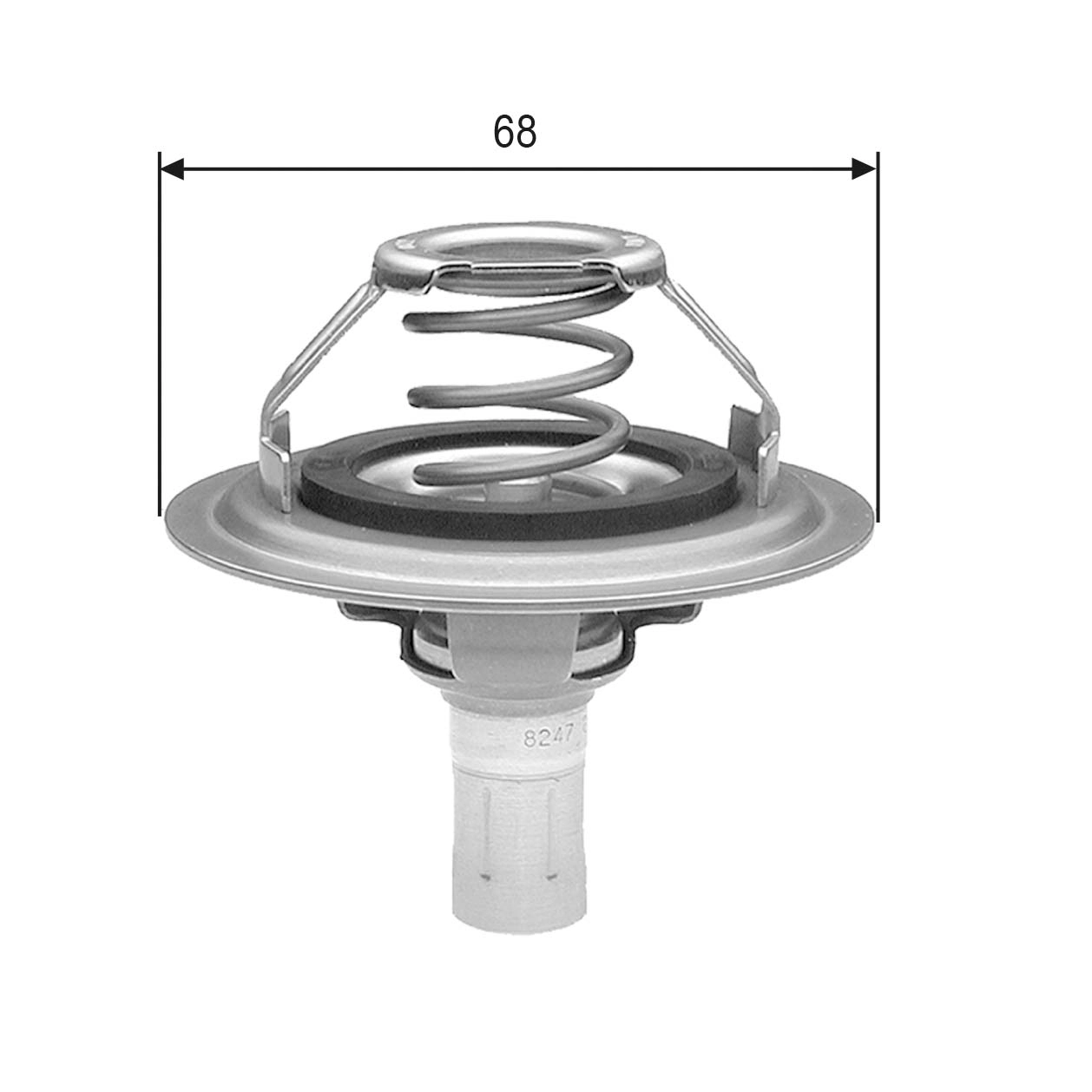 Thermostat, coolant