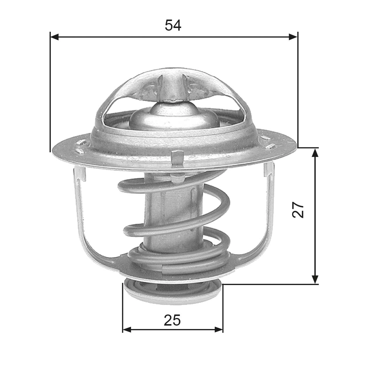 Thermostat, coolant