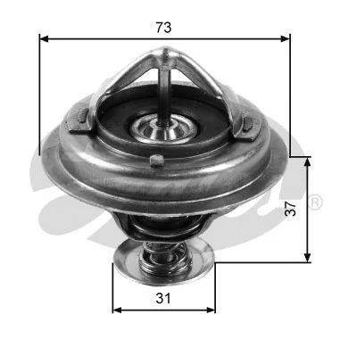 Thermostat, coolant