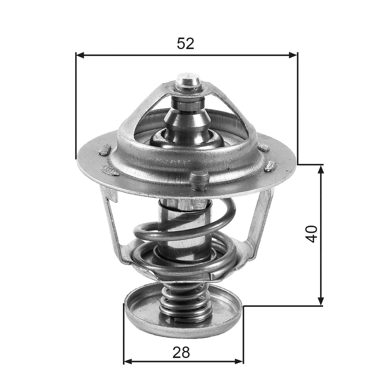 Thermostat, coolant