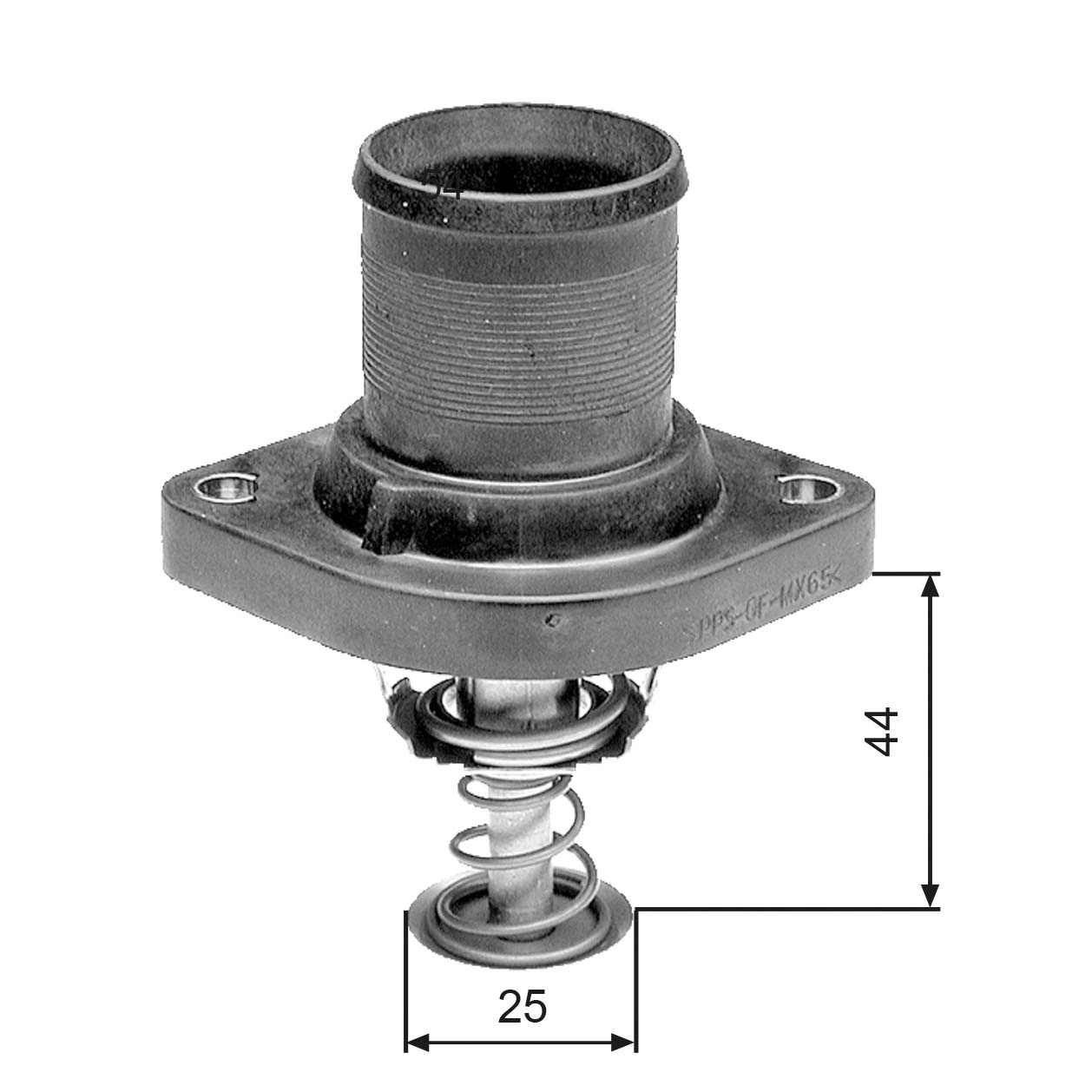 Thermostat, coolant