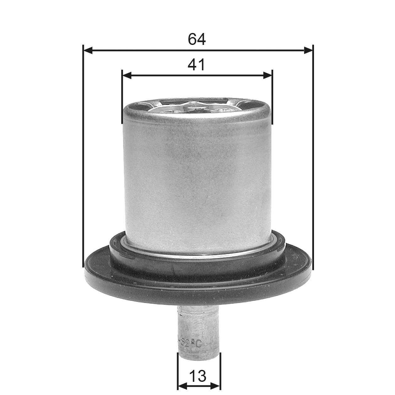 Thermostat, coolant