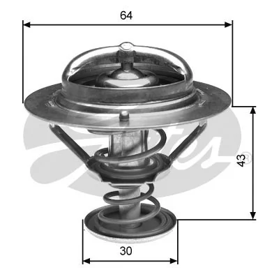 Thermostat, coolant