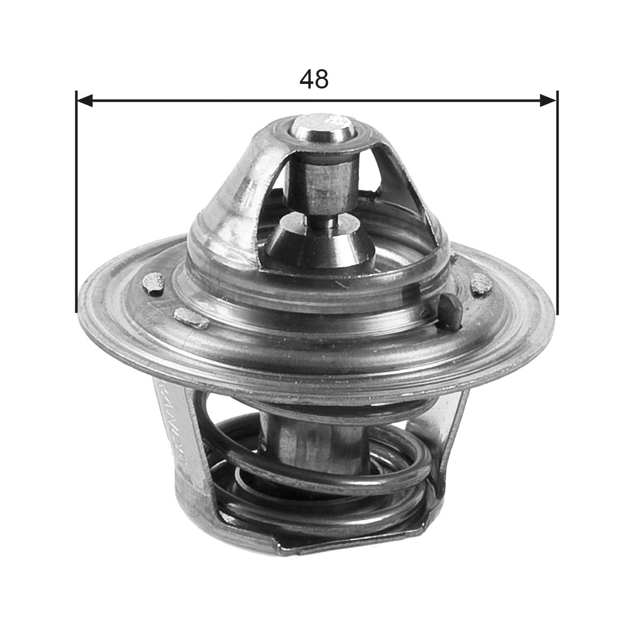 Thermostat, coolant