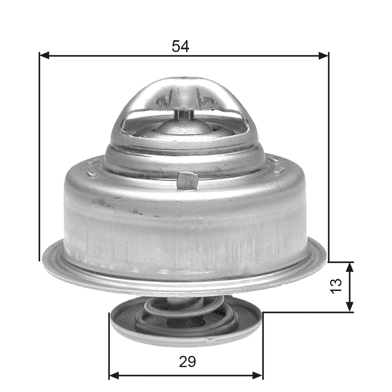 Thermostat, coolant