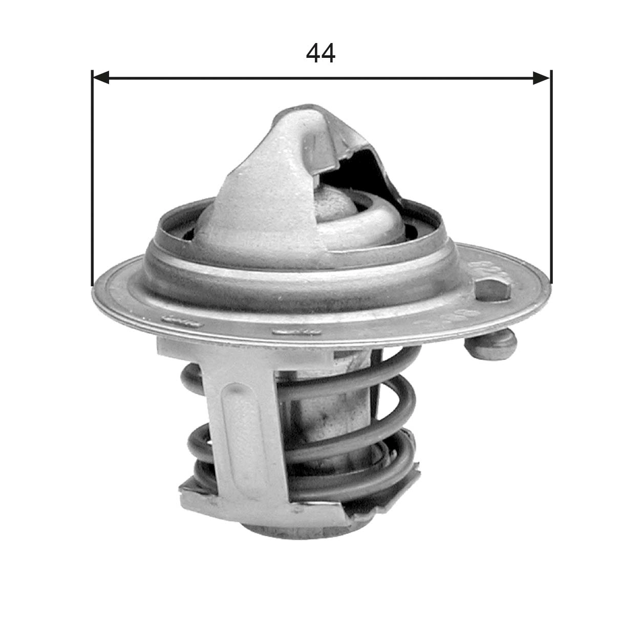 Thermostat, coolant