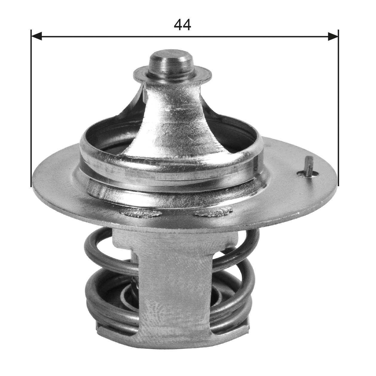 Thermostat, coolant
