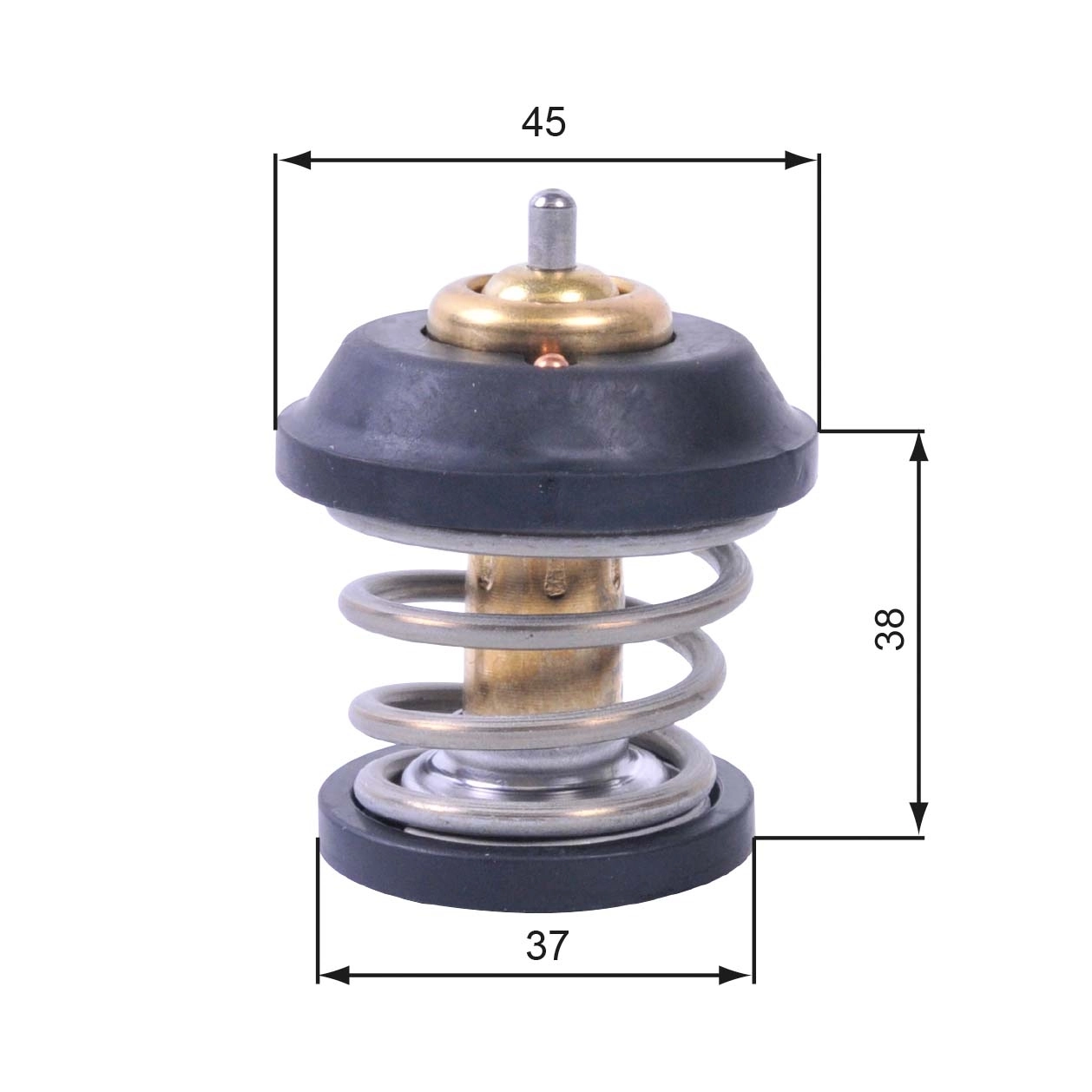 Thermostat, coolant
