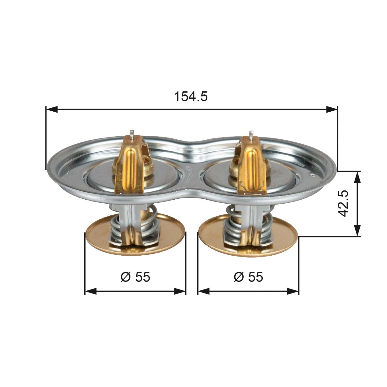 Thermostat, coolant