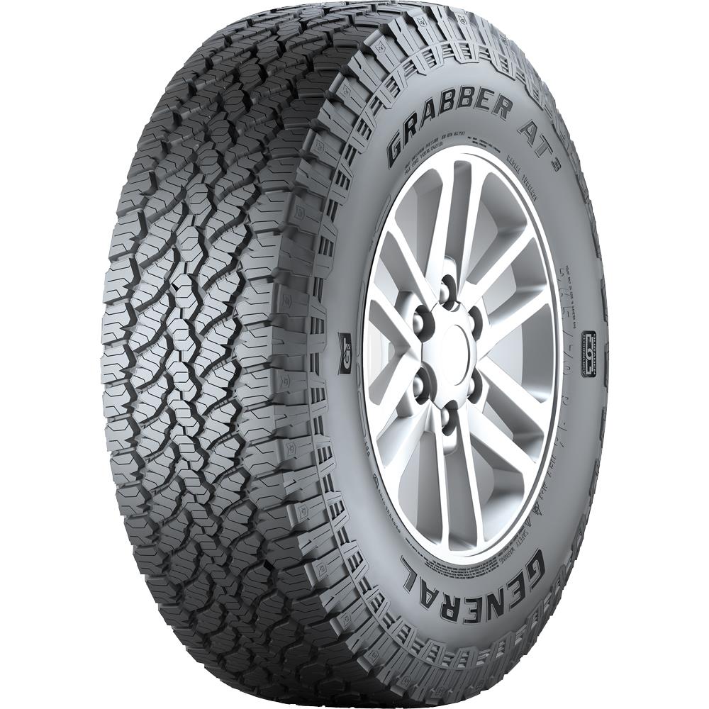 255/65R17 GENERAL GRABBER AT3 114/110S FR EBB75 3PMSF M+S