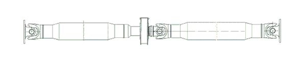 Propshaft, axle drive