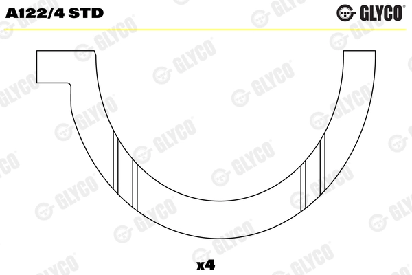 Thrust Washer, crankshaft