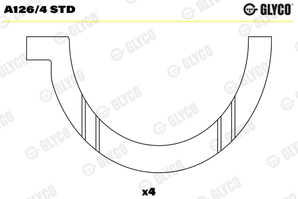 Thrust Washer, crankshaft