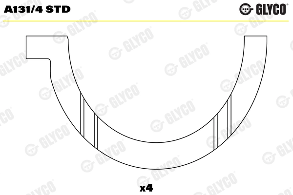 Thrust Washer, crankshaft