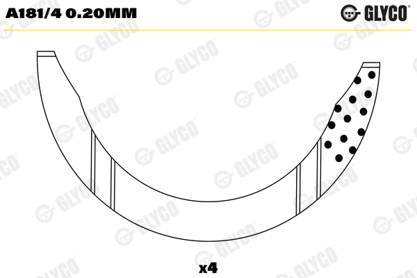 Thrust Washer, crankshaft