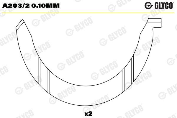 Thrust Washer, crankshaft