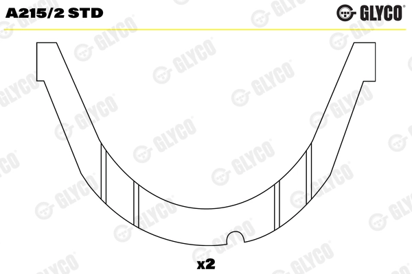 Thrust Washer, crankshaft