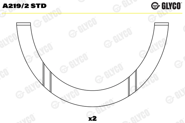Thrust Washer, crankshaft