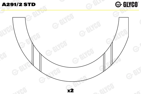 Thrust Washer, crankshaft