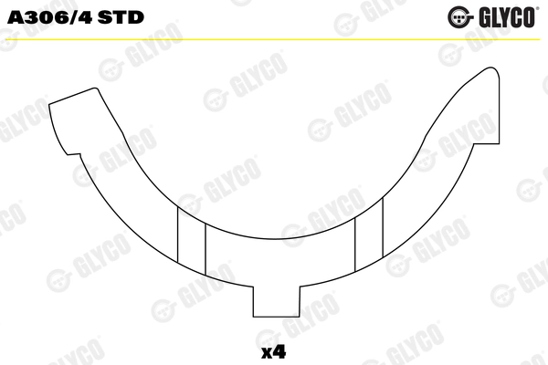 Thrust Washer, crankshaft