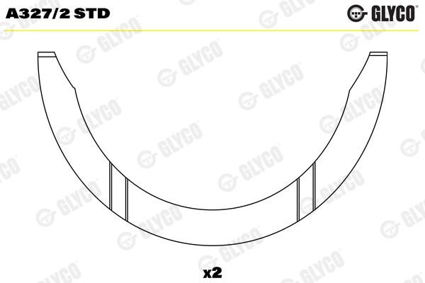 Thrust Washer, crankshaft