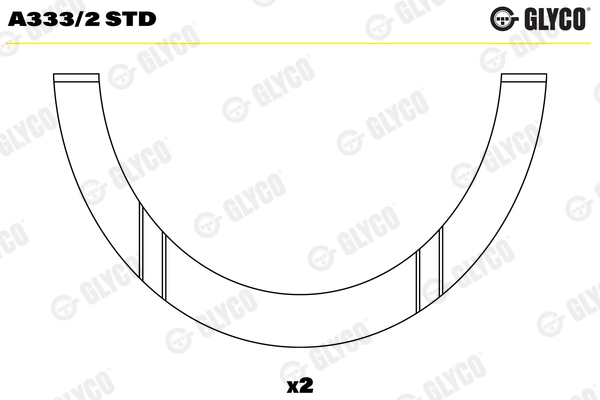 Thrust Washer, crankshaft