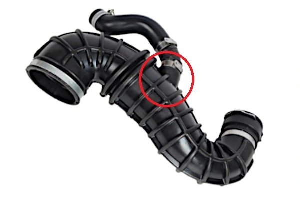 Intake Hose, air filter