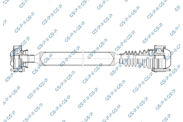 Propshaft, axle drive
