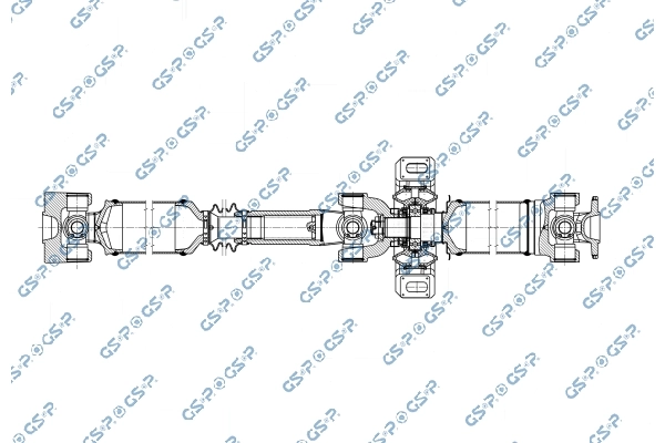 Propshaft, axle drive