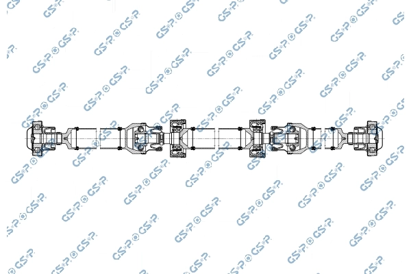 Propshaft, axle drive