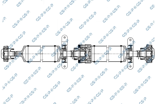 Propshaft, axle drive