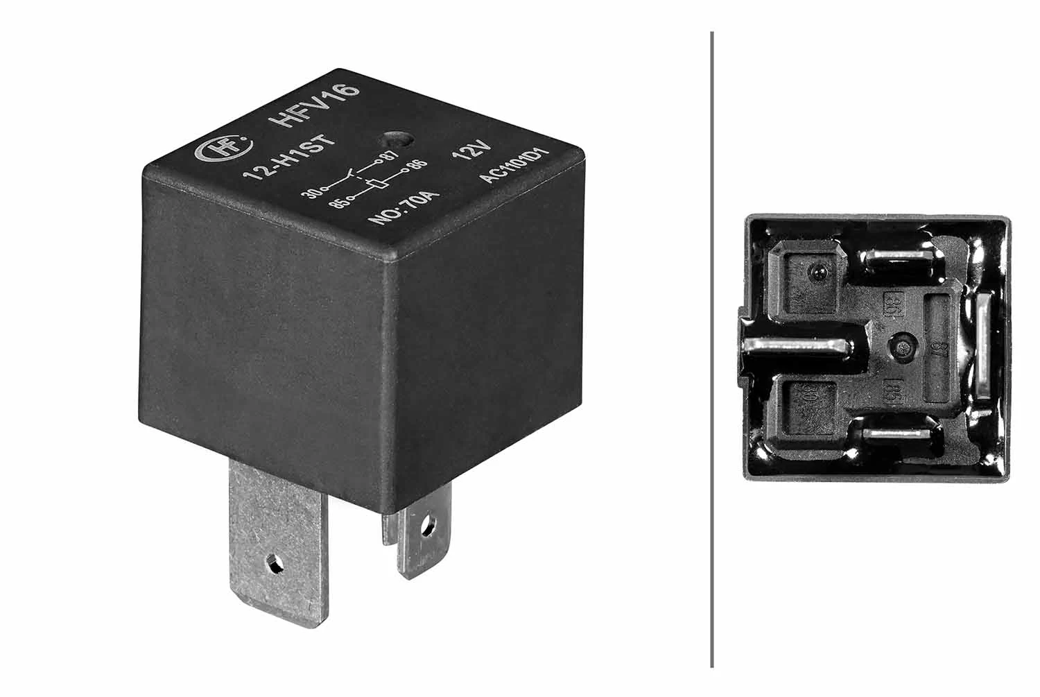 Relay, main current